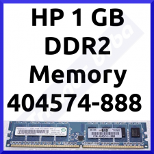 HP 1 GB DDR2 Memory 404574-888 - 1 GB - DDR2 DIMM - 800MHZ - PC2-6400 - CL6 - Refurbished