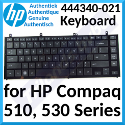 HP Compaq Replacement Genuine Qwerty US International Keyboard (444340-021) for HP Compaq 510, 530 Series