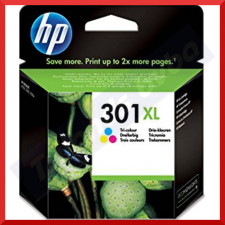 HP 301XL (CH564EE) Original High Capacity TRI-COLOR Ink Cartridge (330 Pages)