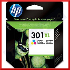 HP 301XL COLOR ORIGINAL High Yield Ink Cartridge CH564EE (330 Pages)
