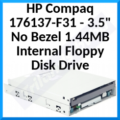 HP Compaq 176137-F31 - 3.5" No Bezel 1.44MB Internal Floppy Disk Drive - Refurbished - Clearance Sale - Uitverkoop - Soldes - Ausverkauf