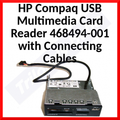 HP Compaq DX2450 Microtower USB Multimedia Card Reader 468494-001 with Connecting Cables - Refurbished