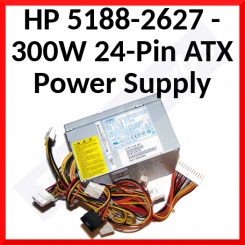 HP 5188-2627 - 300W 24-Pin ATX Power Supply For HP Computers - Refurbished