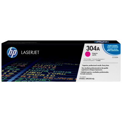 HP 304A MAGENTA ORIGINAL LaserJet Toner Cartridge CC533A (2.800 Pages)