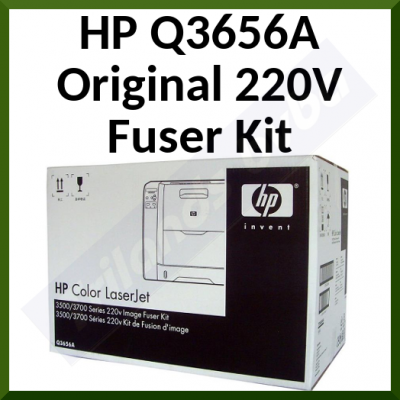HP Q3656A Original Fuser Kit 220V (100000 Pages) for HP Color Laserjet 3500, 3500n, 3550, 3550dn, 3550n, 3700, 3700dn, 3700n