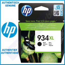 HP 934XL (C2P23AE#301) Original High Yield OfficeJet Black Ink Cartridge (1000 Pages) - Warranty Sept 2022
