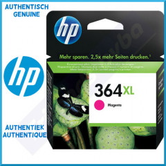 HP 364XL (CB324EE#ABE) Original High Yield Magenta Ink Cartridge (750 Pages)