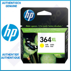 HP 364XL YELLOW ORIGINAL High Capacity Ink Cartridge CB325EE (750 Pages)