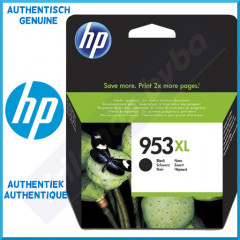 HP 953XL BLACK ORIGINAL High Yield OfficeJet Ink Cartridge L0S70AE#301 (2.500 Pages)