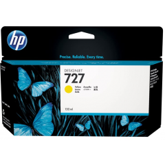 HP 727 YELLOW High Yield Original DesignJet Ink Cartridge (130 Ml) - B3P21A