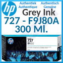 HP 727 (F9J80A) Original High Yield GREY Ink Cartridge (300 Ml)