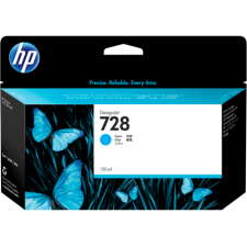 HP 728 (F9J67A) Original High Yield CYAN Ink Cartridge (130 Ml.)