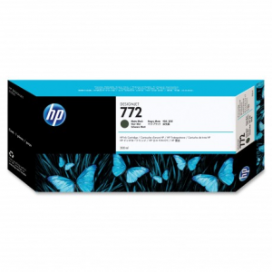HP 772 (CN635A) Original DesignJet MATTE BLACK Ink Cartridge (300 Ml)