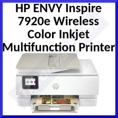 HP ENVY Inspire 7920e All-in-One - multifunction printer - colour - with HP 1 Year Extra warranty through HP+ activation at setup - 242Q0B#629