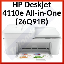 HP Deskjet 4110e Wireless Inkjet Multifunction Printer - Copier/Printer/Scanner