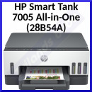 HP Smart Tank 7005 All-in-One - Multifunction printer - colour - ink-jet - refillable - Letter A (216 x 279 mm)/A4 (210 x 297 mm) (original) - A4/Legal (media) - up to 15 ppm (printing) - 250 sheets - USB 2.0, Wi-Fi(ac), Bluetooth