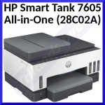 HP Smart Tank 7605 All-in-One - Multifunction printer - colour - ink-jet - refillable - Letter A (216 x 279 mm)/A4 (210 x 297 mm) (original) - A4/Legal (media) - up to 13 ppm (copying) - up to 15 ppm (printing) - 250 sheets - USB 2.0, Wi-Fi(n), Bluetooth