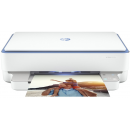 HP ENVY 6010e All-in-One - Multifunction printer - colour - ink-jet - 216 x 297 mm (original) - A4/Letter (media) - up to 8 ppm (copying) - up to 10 ppm (printing) - 100 sheets - USB 2.0, Bluetooth, Wi-Fi(ac) - cloud blue - HP Instant Ink eligible 
