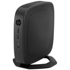 HP t540 - Thin client - USFF - 1 x Ryzen Embedded R1305G / 1.5 GHz - RAM 4 GB - flash 32 GB - eMMC - Radeon Vega 3 - GigE, Bluetooth 5.2 - WLAN: 802.11a/b/g/n/ac/ax, Bluetooth 5.2 - IGEL OS - monitor: none - keyboard: Swiss