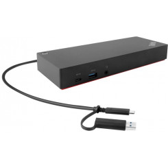 Lenovo ThinkPad Hybrid USB-C with USB-A Dock 40AF0135EU - Docking station - USB-C - GigE - 135 Watt - Promo - Special Offer