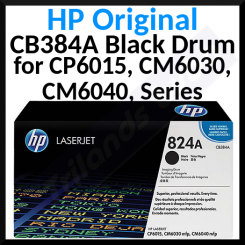 HP 824A (CB384A) Original LaserJet BLACK Imaging Drum (35.000 Pages)