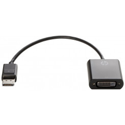 HP DisplayPort to DVI-D Adapter - DisplayPort adapter - 19 cm - FH973AA