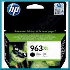 HP 963XL BLACK ORIGINAL OfficeJet High Capacity Ink Cartridge 3JA30AE (47.86 Ml.)