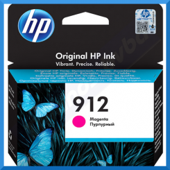 HP 912 Original Magenta Ink Cartridge 3YL78AE (2.93 Ml.)