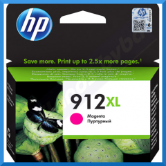 HP 912XL MAGENTA High Capacity Original Ink Cartridge 3YL82AE#BGX (10.4 Ml.)