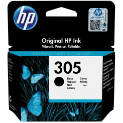 HP 305 BLACK Original Ink Cartridge 3YM61AE#301 (2 Ml. - 120 Pages)