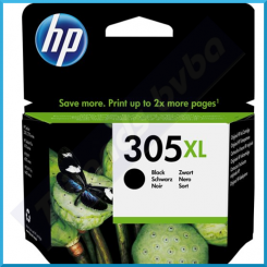 HP 305XL (3YM62AE) BLACK High Yield Original Ink Cartridge (4 Ml.)