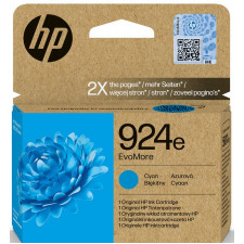 HP 924e EvoMore Cyan Original Ink Cartridge 4K0U7NE#SE1