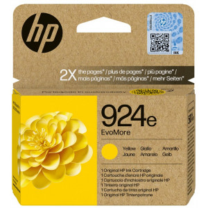 HP 924e EvoMore Yellow Original Ink Cartridge 4K0U9NE#CE1