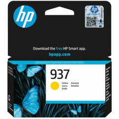 HP 937 Yellow Original Ink Cartridge 4S6W4NE#301