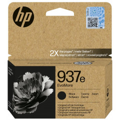 HP 937e EvoMore Black Original Ink Cartridge 4S6W9NE#CE1 (2.500 Pages)