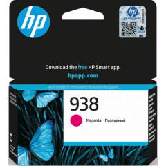 HP 938 (4S6X6PE) Original OfficeJet Pro MAGENTA Ink Cartridge - 800 pages