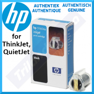 HP 51604A BLACK Original Ink Cartridge (500 Pages)