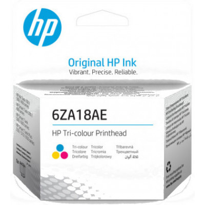 HP 6ZA18AE - Colour (cyan, magenta, yellow) - printhead - for Smart Tank 51X, 67X, 70XX, 720, 73XX, 750, 76XX, 790