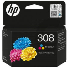 HP 308 Color Original Ink Cartridge 7FP20UE#301 - 120 Pages