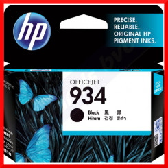 HP 934 Original BLACK Ink Cartridge C2P19AE (400 Pages)