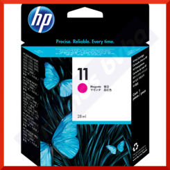 HP 11 (C4837A) Original MAGENTA Ink Cartridge (1750 Pages) - Original Outdated Packing - Clearance Sale - Opruiming - Déstockage - Lagerräumung