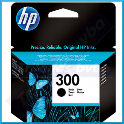 HP 300 Black Original Ink Cartridge CC640EE (200 Pages) for HP Deskjet D2680, F2420, F2430, F4213, F4580; Envy 100 D410, 11X D411, 120; Photosmart C4670