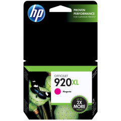 HP 920XL MAGENTA Original High Yield Black Ink Cartridge CD973AE (700 Pages)