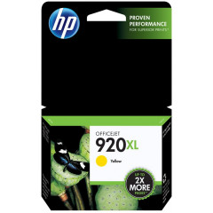 HP 920XL YELLOW Original High Yield Black Ink Cartridge CD974AE (700 Pages)