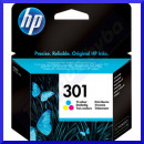 HP 301 COLOR Original Ink Cartridge (165 Pages) - CH562EE