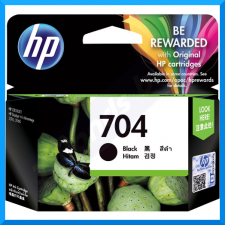 HP 704 Black Original Ink Cartridge CN692AE#445 - 480 pages