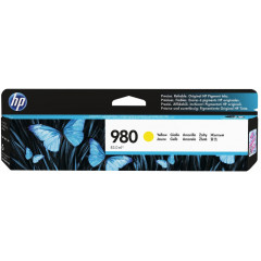 HP 980 YELLOW  Original Ink Cartridge D8J09A (6.600 Pages)