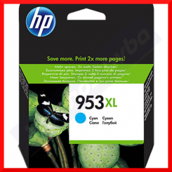 HP 953XL Cyan High Capacity Original Ink Cartridge F6U16AE (1600 Pages)
