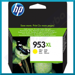 HP 953XL Original High Capacity YELLOW Ink Cartridge F6U18AE (1600 Pages)