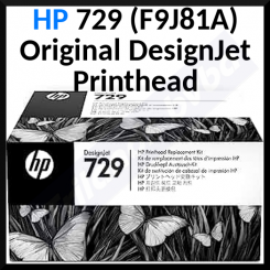 HP 729 (F9J81A) Original DesignJet Printhead Replacement Kit